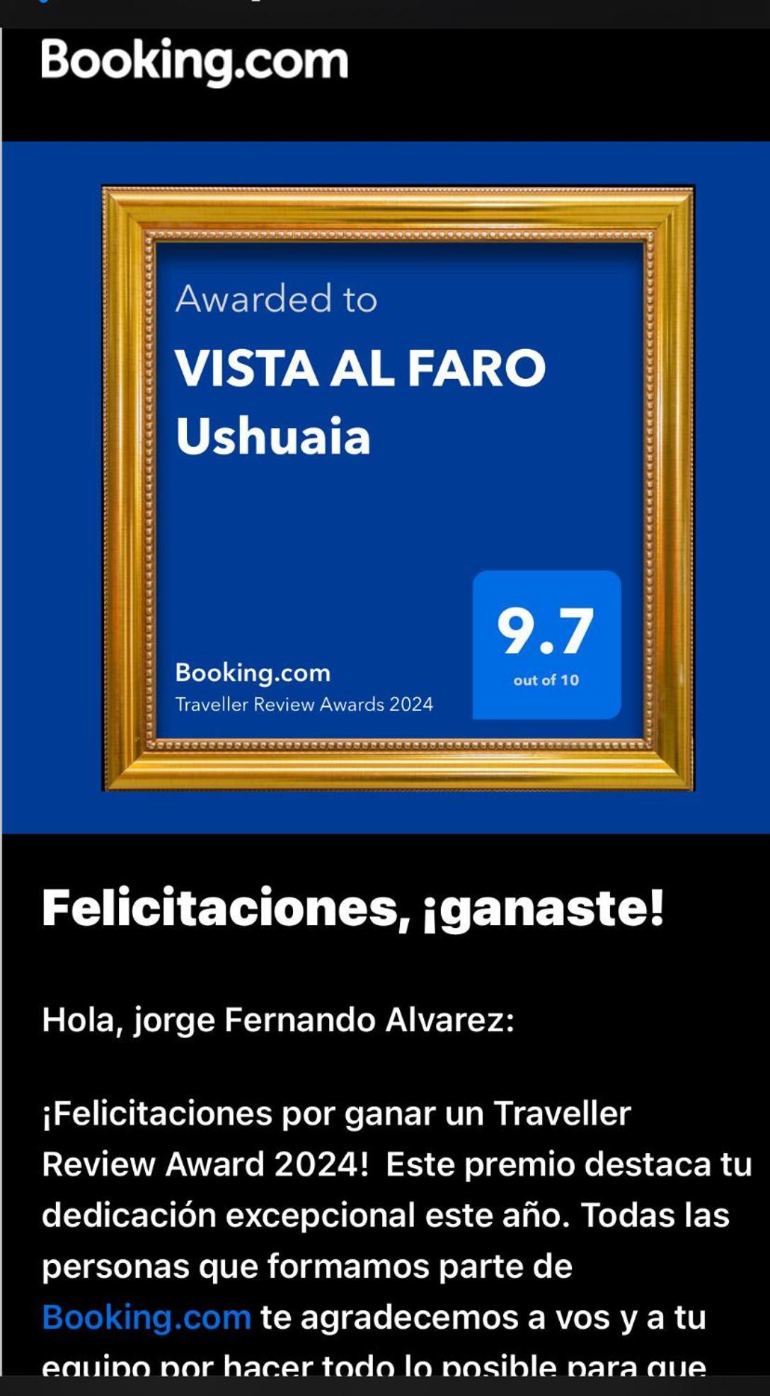 Vista Al Faro Ushuaia Daire Dış mekan fotoğraf